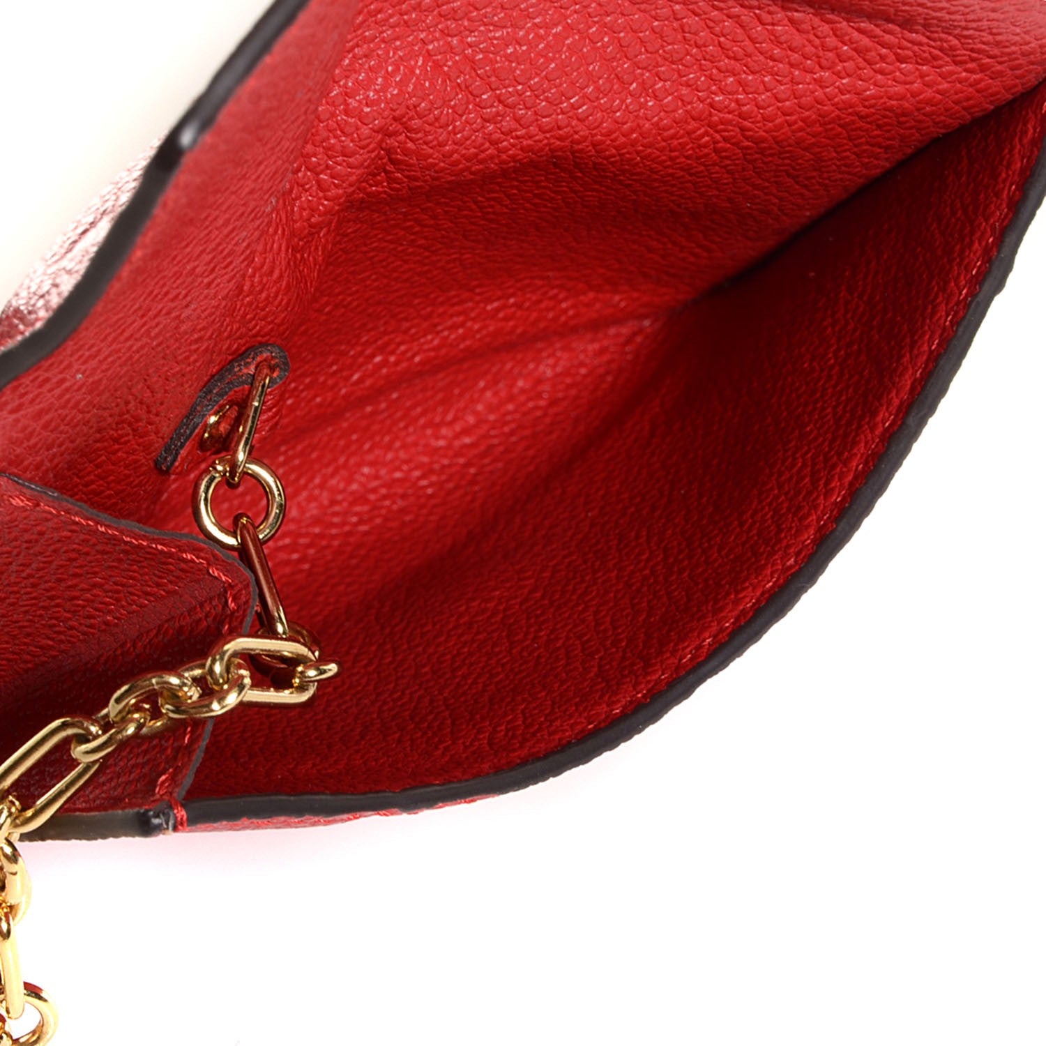 Louis Vuitton Empreinte Key Pouch Cherry 5 of 8
