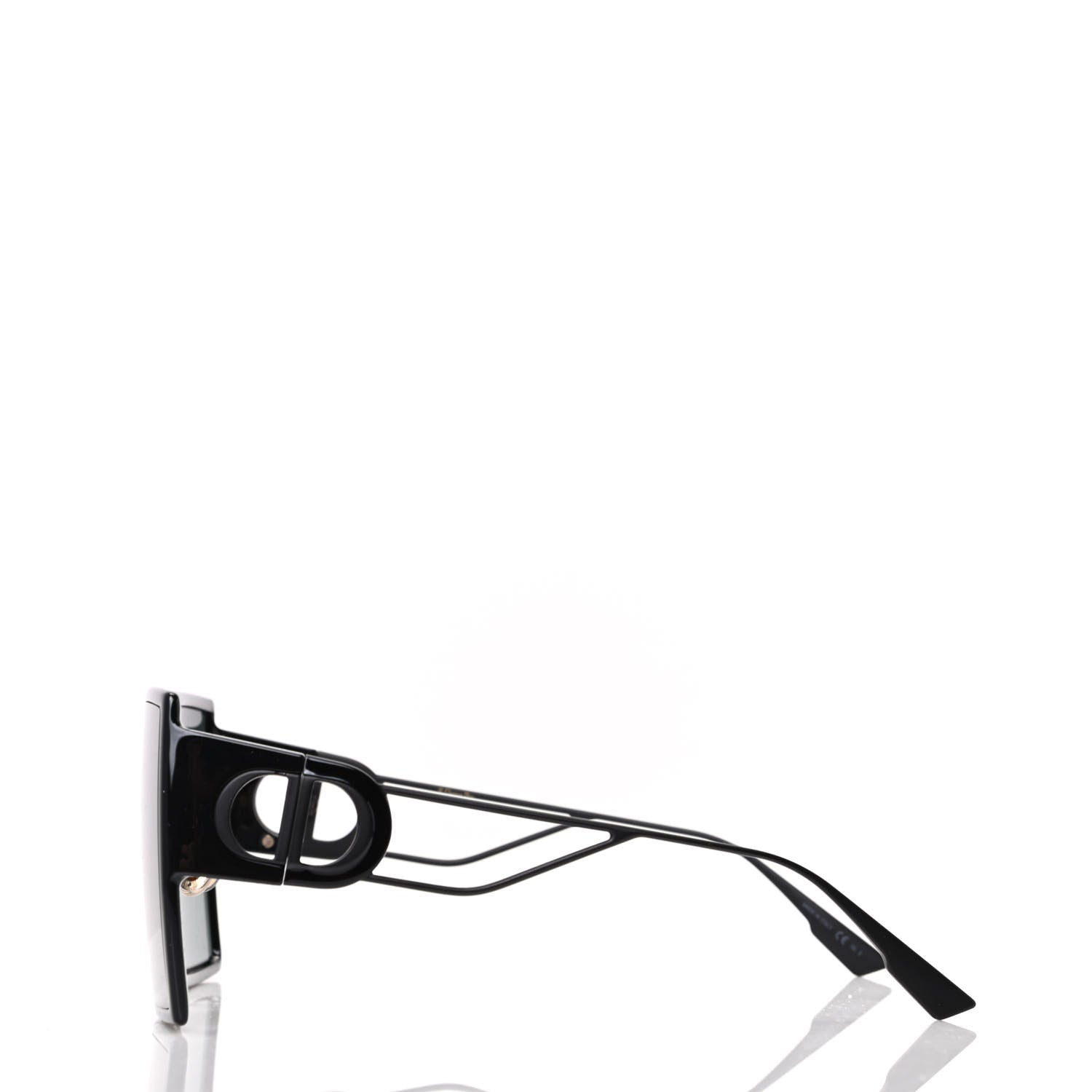 Christian Dior Square 30 Montaigne Sunglasses Black 3 of 8