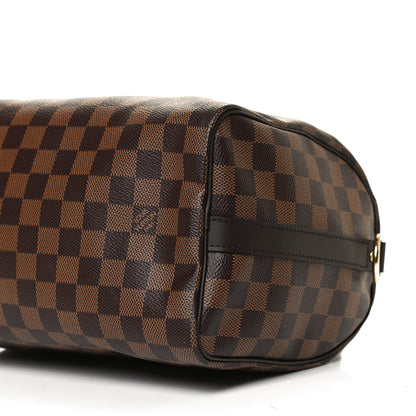 Louis Vuitton Damier Ebene Speedy Bandouliere 25 10 of 10