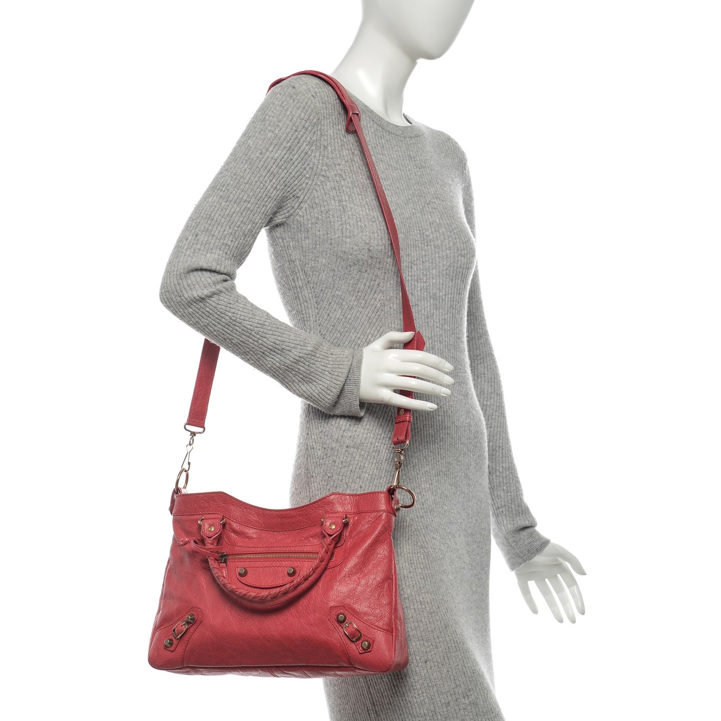 Agneau Giant 12 Rose Gold Hardware Town Rose Thulian
