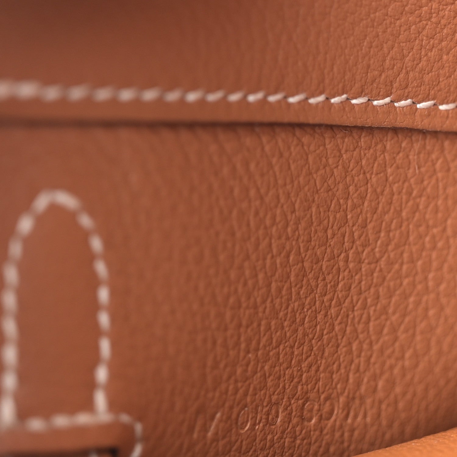 Hermes Evercolor Kelly Wallet To Go Gold 7 of 11