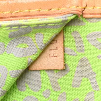 Louis Vuitton Monogram Graffiti Neverfull GM Green 7 of 12