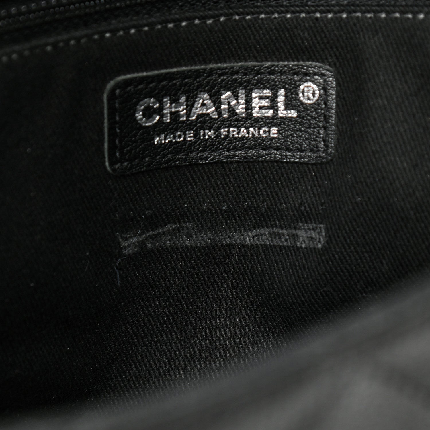 Chanel Calfskin Quilted Couture Messenger Black 7 of 14