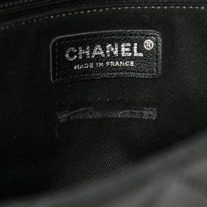Chanel Calfskin Quilted Couture Messenger Black 7 of 14
