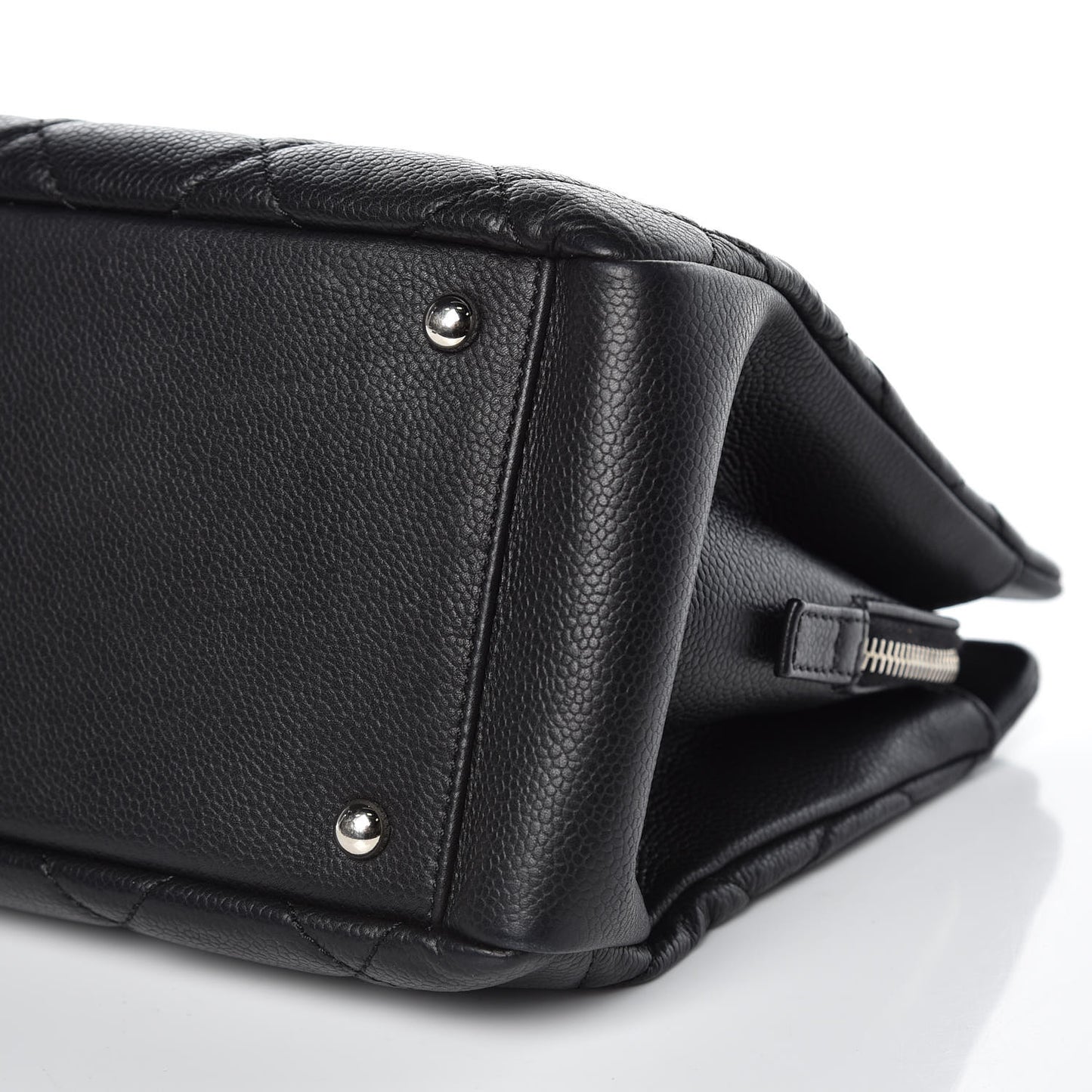 Caviar Quilted Timeless CC Tote Black