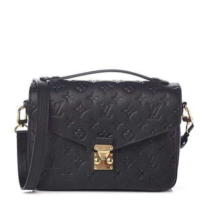 Louis Vuitton Empreinte Pochette Metis Black 1 of 9