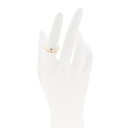Cartier 18K Yellow Gold Small Juste Un Clou Ring 55 7.25 2 of 5