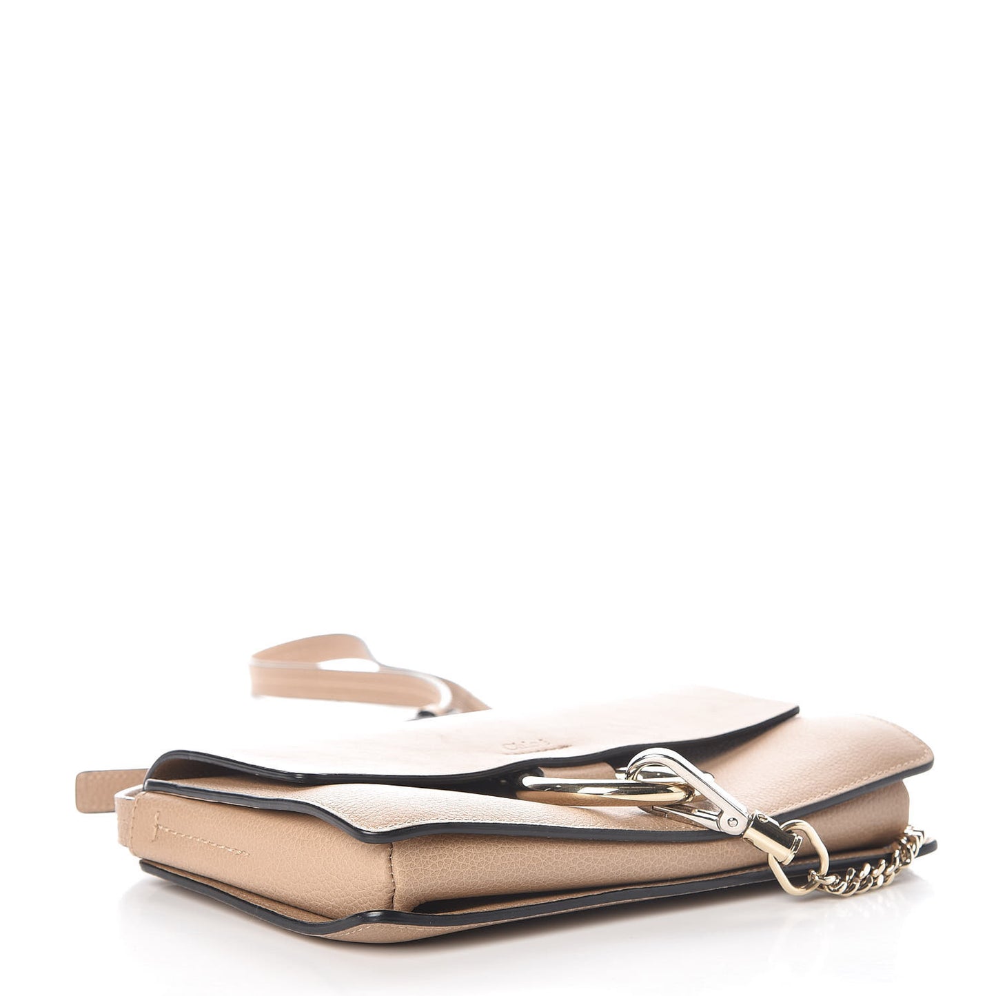Goatskin Small Faye Shoulder Bag Tan