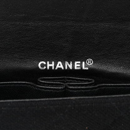 Chanel Jersey Patent Quilted 2.55 Reissue East West Flap Black 7 of 13