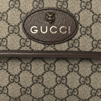 Gucci GG Supreme Monogram Neo Vintage Web Belt Bag Brown 8 of 10