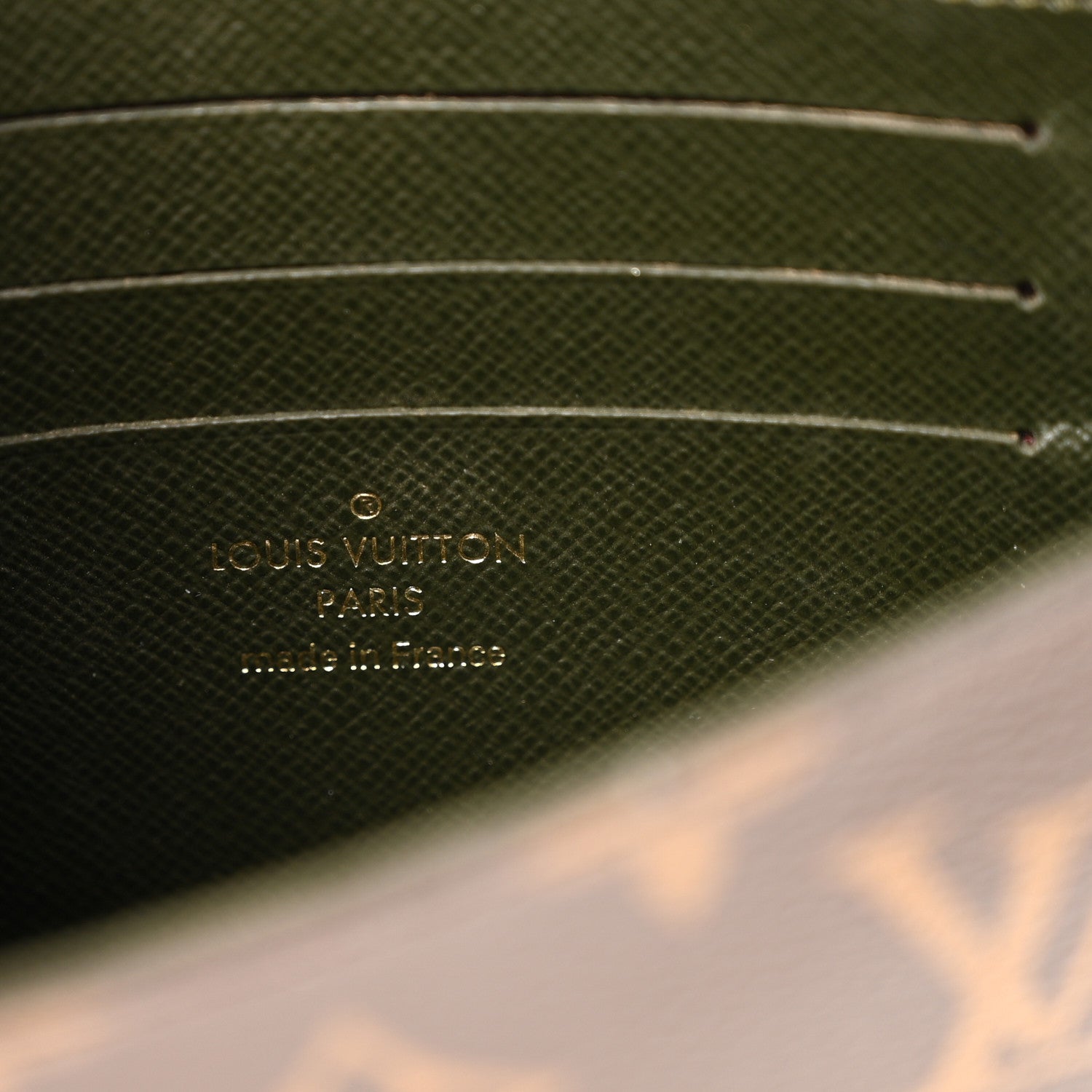 Louis Vuitton Monogram Felicie Strap & Go Kaki 6 of 12