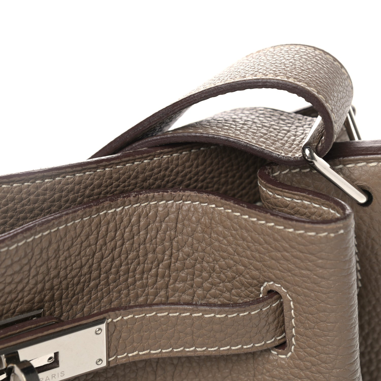 Hermes Togo So Kelly 26 Etoupe 10 of 11