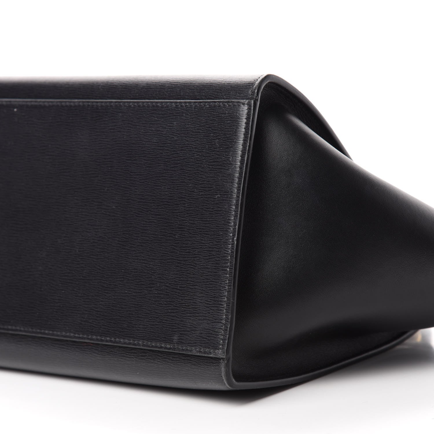 Celine Liege Calfskin Small Trapeze Black 7 of 9