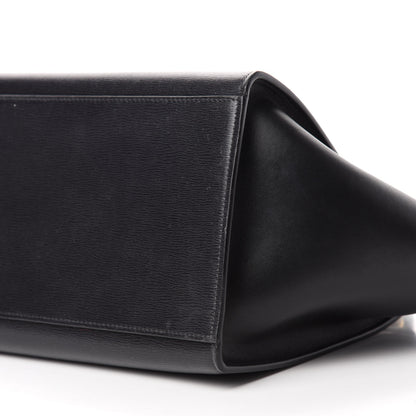 Celine Liege Calfskin Small Trapeze Black 7 of 9
