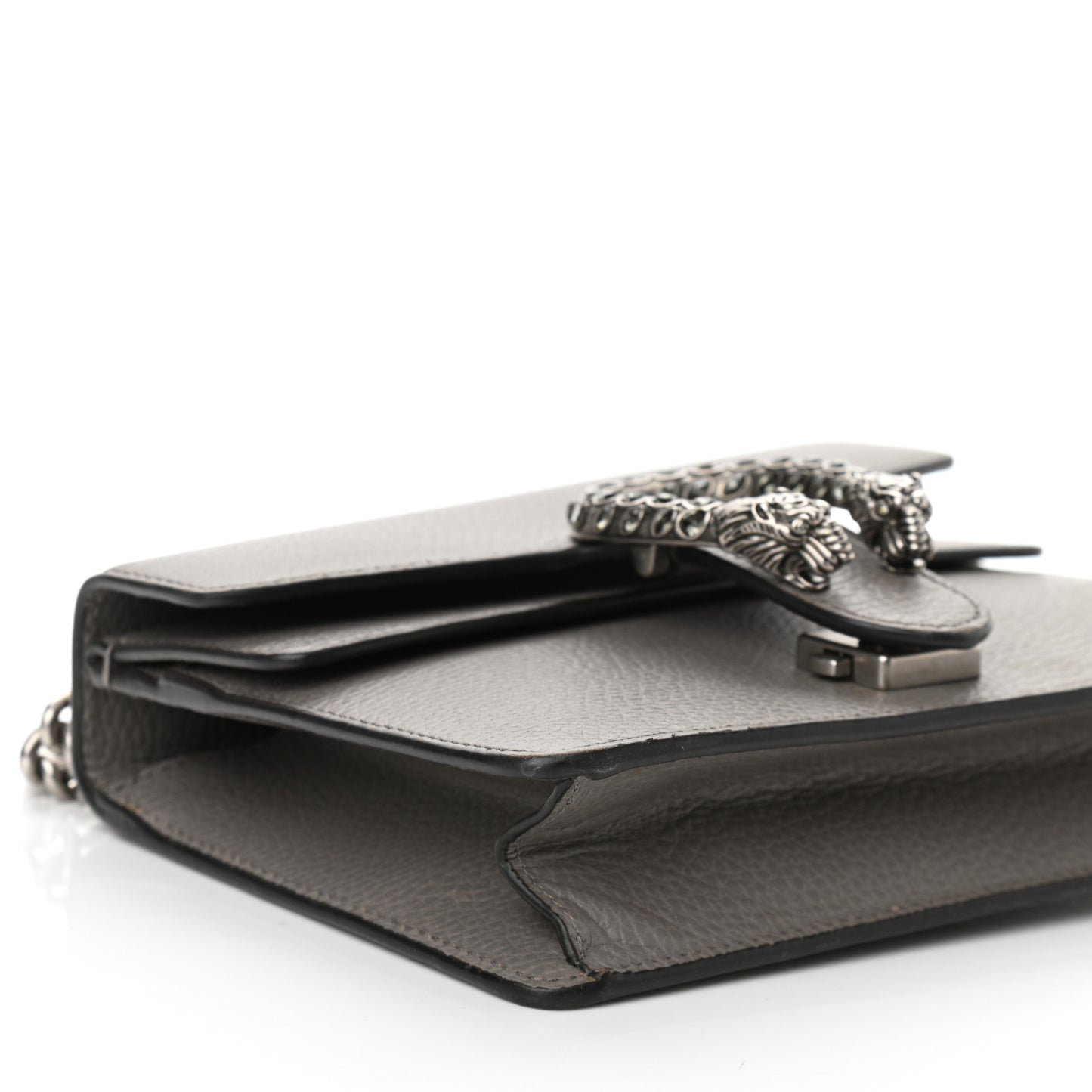 Calfskin Mini Dionysus Shoulder Bag Dusty Grey
