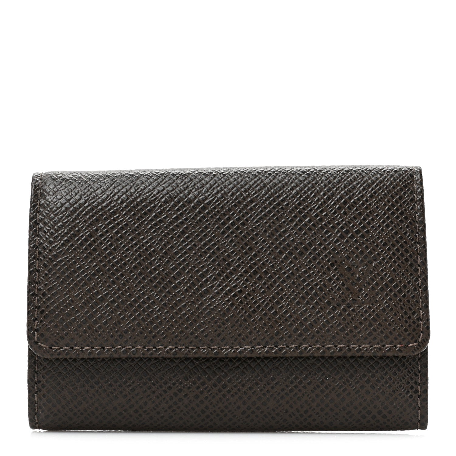 Louis Vuitton Taiga 6 Key Holder Grizzli 1 of 8