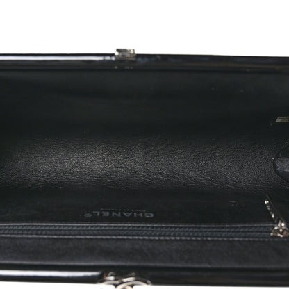 Chanel Patent Quilted Timeless Clutch Black 6 of 11