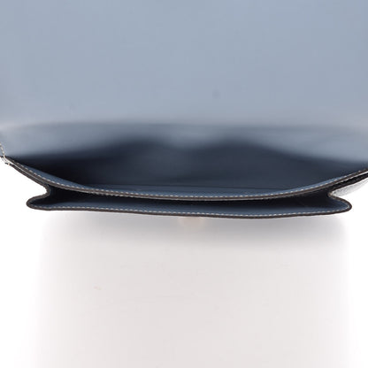 Hermes Togo Dogon Duo Wallet Bleu Lin 7 of 10