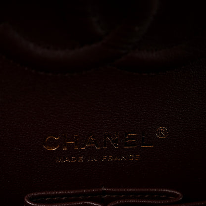 Chanel Caviar Quilted Medium Double Flap Dark Brown 6 of 12