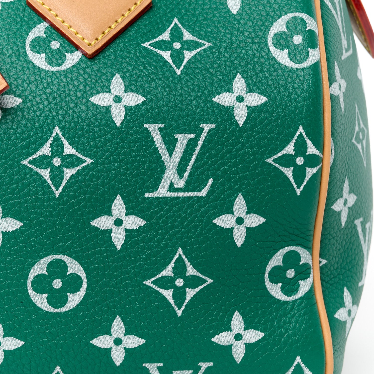 Louis Vuitton Calfskin Monogram Speedy P9 Bandouliere 25 Green 11 of 13