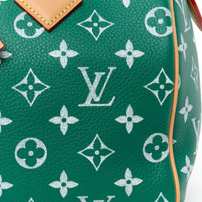Louis Vuitton Calfskin Monogram Speedy P9 Bandouliere 25 Green 11 of 13
