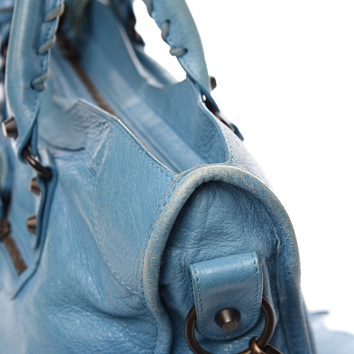 Balenciaga Agneau Classic Hardware City Bleu Indigo 18 of 18
