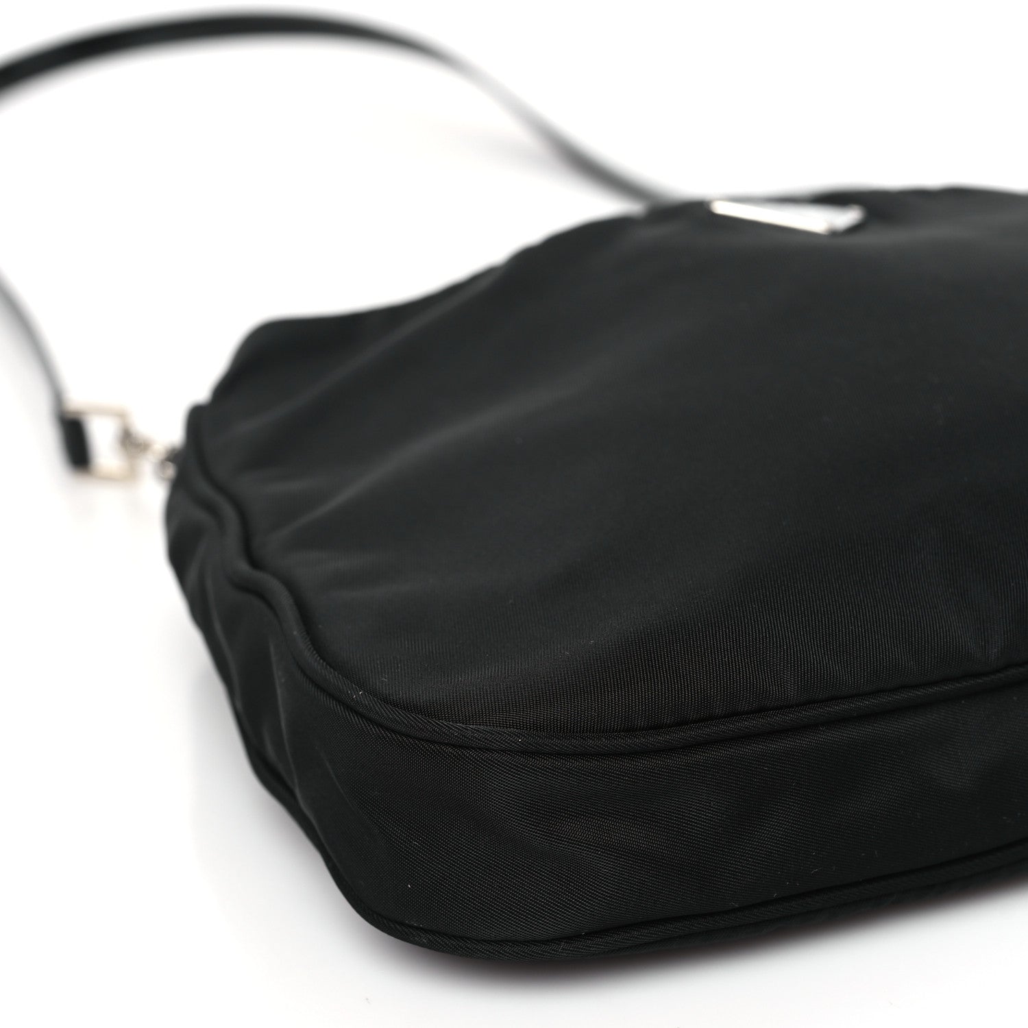 Prada Tessuto Nylon Small Shoulder Bag Black 9 of 12