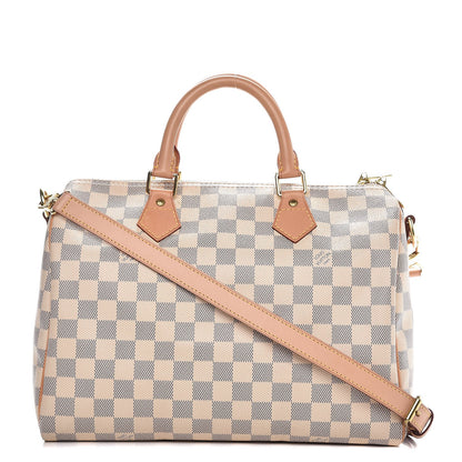 Louis Vuitton Damier Azur Speedy Bandouliere 30 1 of 10