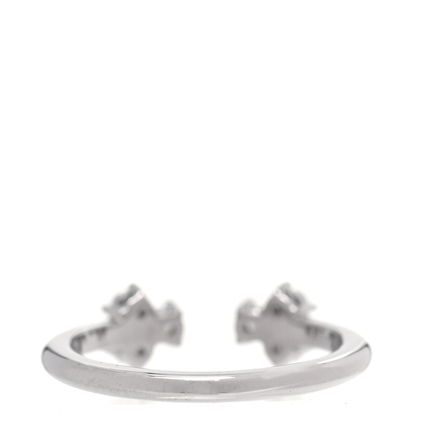 Platinum Diamond Aria Open Ring 50 5.5
