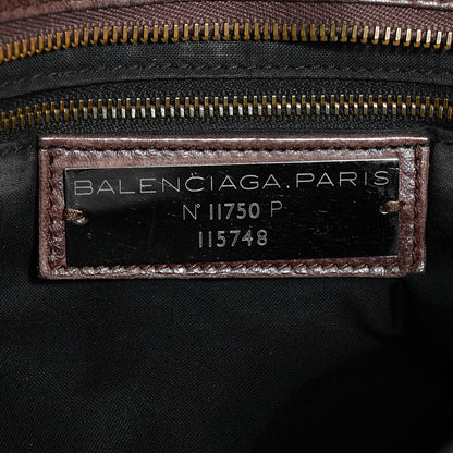 Balenciaga Agneau Classic Hardware City Castagna 6 of 12