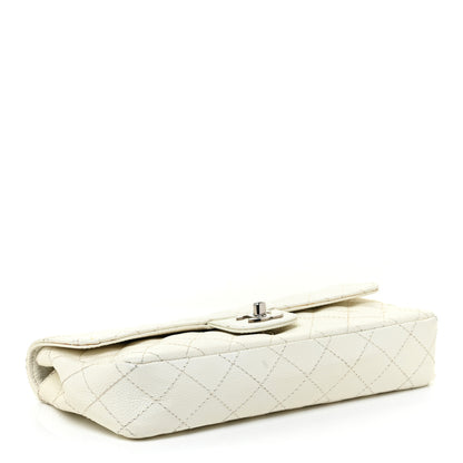 Chanel Caviar Quilted East West Flap White 4 of 19