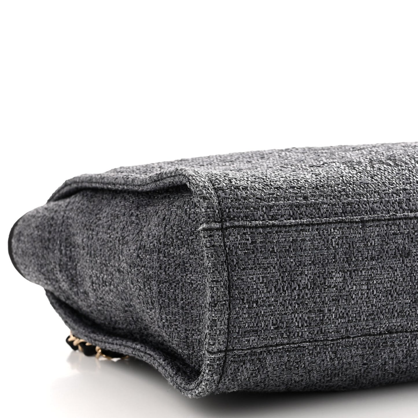 Mixed Fibers Mini Deauville Tote Black
