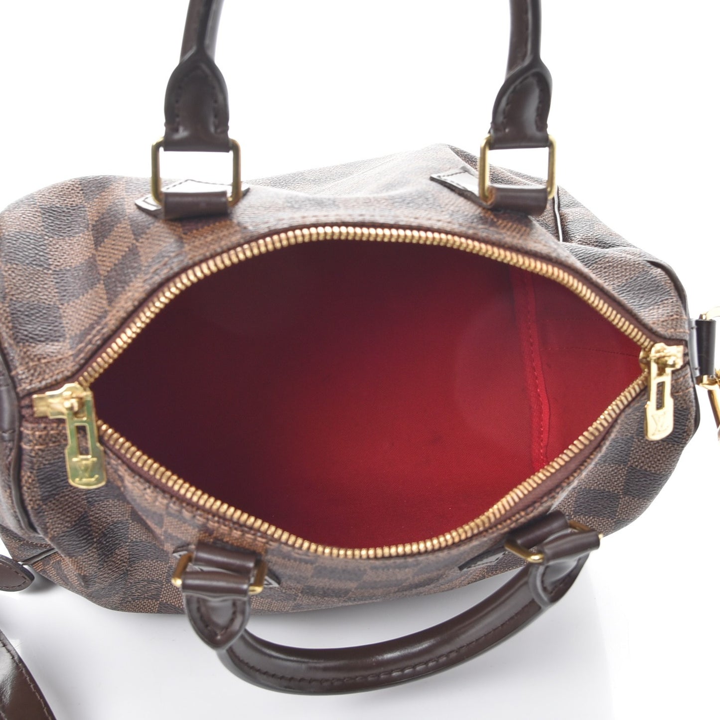 Damier Ebene Speedy Bandouliere 25
