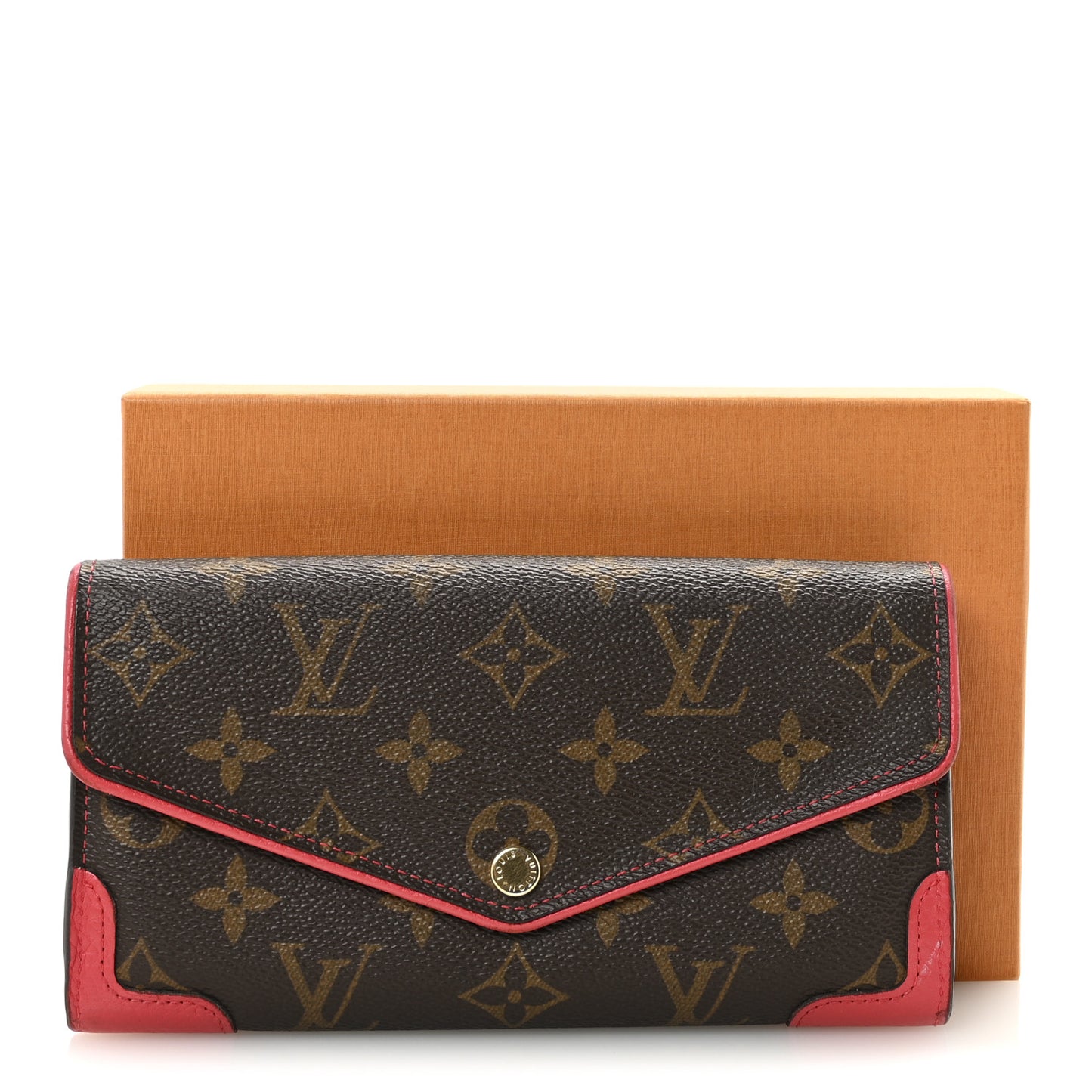 Monogram Sarah Retiro Wallet Poppy