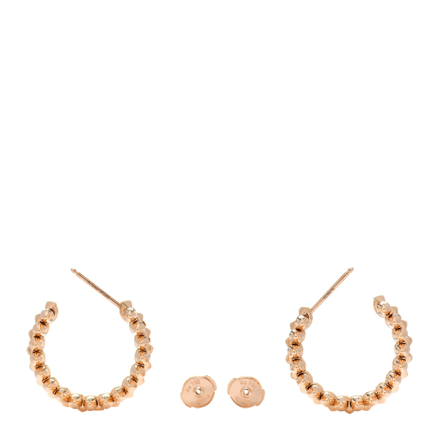 18K Pink Gold Small Clash de Cartier Earrings