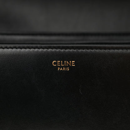 Celine Shiny Calfskin Large Triomphe Black 7 of 17