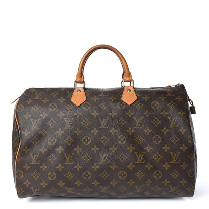 Louis Vuitton Monogram Speedy 40 1 of 15