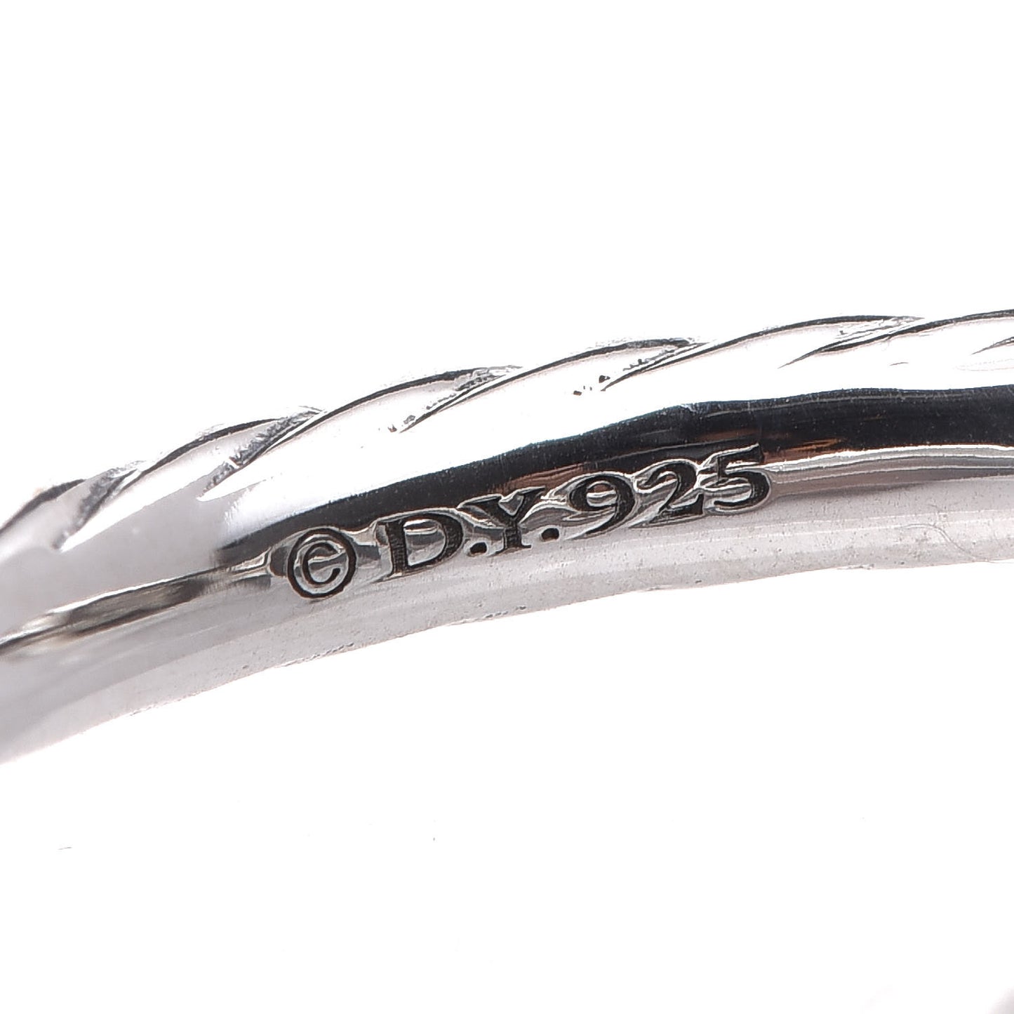 Sterling Silver Diamond 8mm Petite Pave Ring 52 6