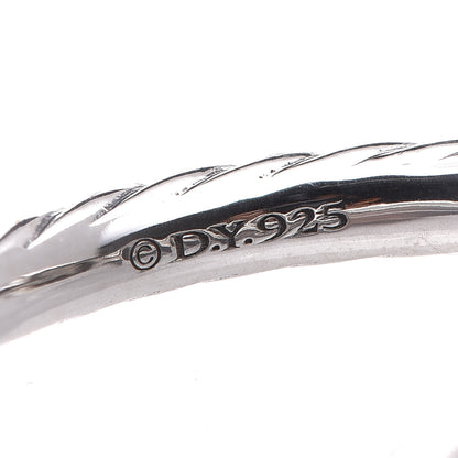 David Yurman Sterling Silver Diamond 8mm Petite Pave Ring 52 6 4 of 4