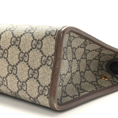 Gucci GG Supreme Monogram Web Ophidia GG Toiletry Case Beige New Acero 9 of 9
