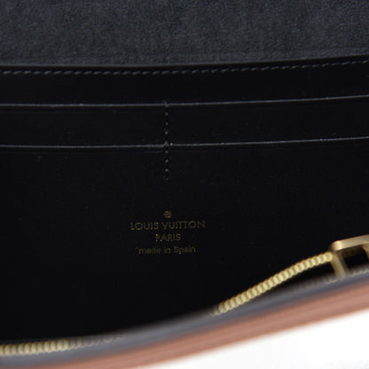Louis Vuitton Taurillon Dauphine Bumbag Blackberry Snow 8 of 10