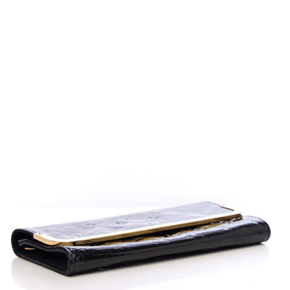 Louis Vuitton Vernis Rossmore MM Noir Magnetique 4 of 6