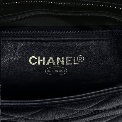 Chanel Caviar Quilted Medallion Tote Black 6 of 10
