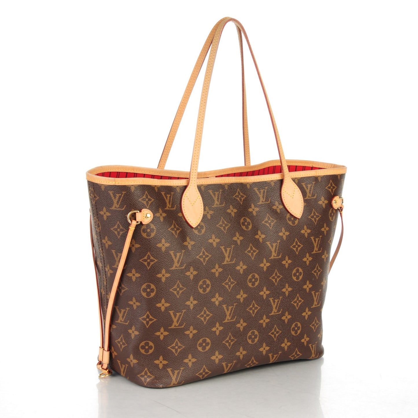 Monogram Neverfull MM Cherry