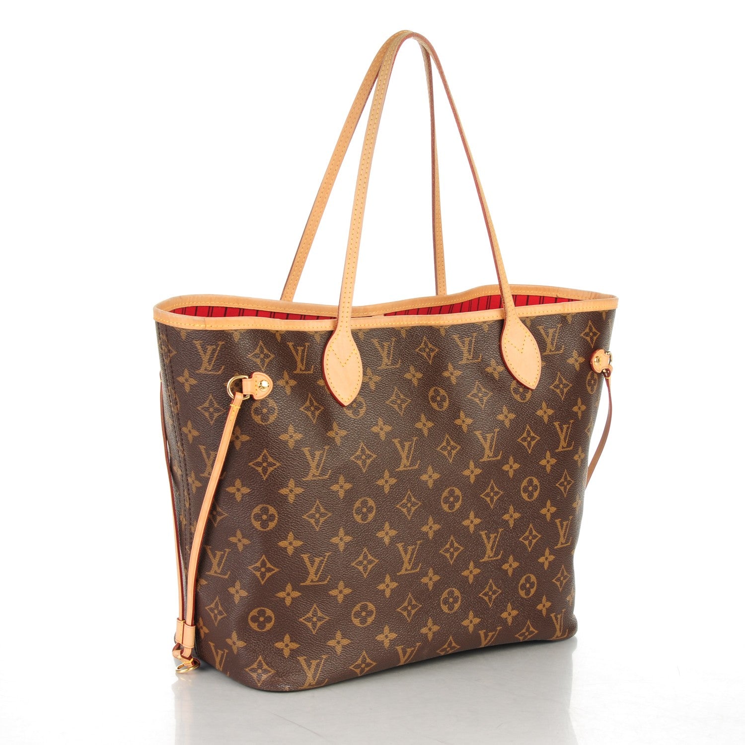 Louis Vuitton Monogram Neverfull MM Cherry 3 of 7