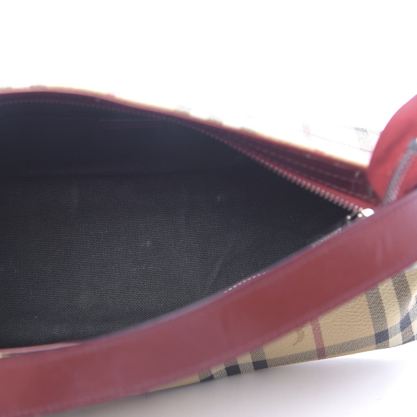 Haymarket Check Shoulder Bag Military Red