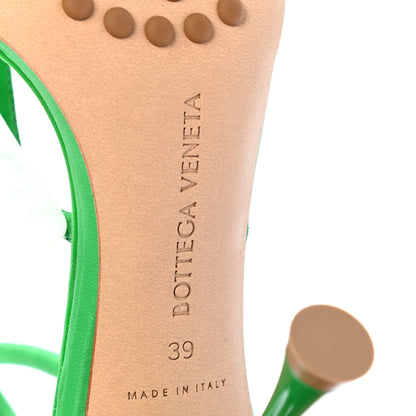 Bottega Veneta Nappa Lagoon Bubble 100mm Sandals 39 Grass 6 of 7