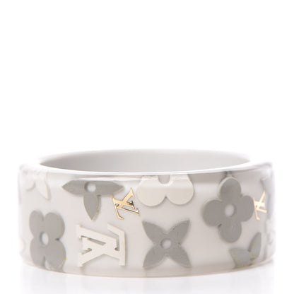 Louis Vuitton Resin Monogram Farandole Bracelet Grey 3 of 3
