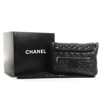 Chanel Nylon Coco Cocoon Backpack Black 10 of 10