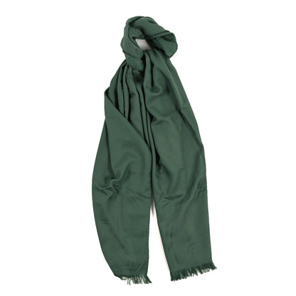 Hermes Cashmere Silk New Libris Stole Sauge 1 of 3
